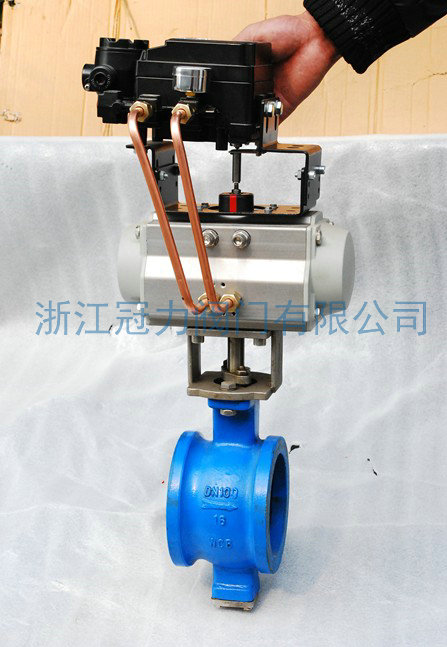 氣動(dòng)V型調(diào)節(jié)球閥在通氣后常開有哪些原因？